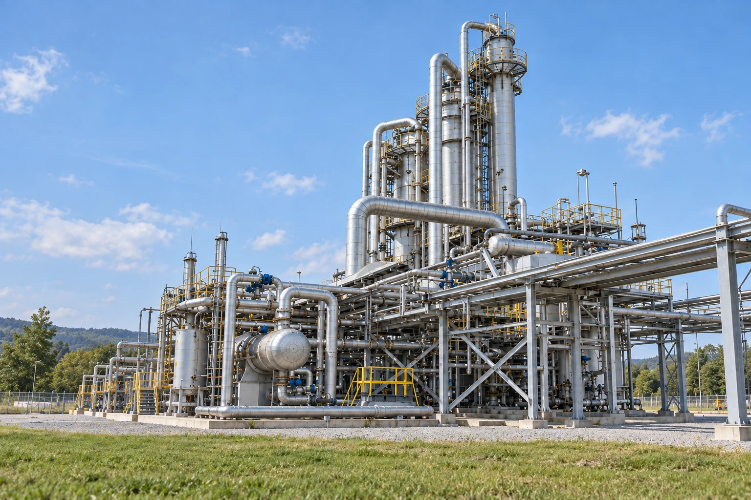 Petrochemical processing facility