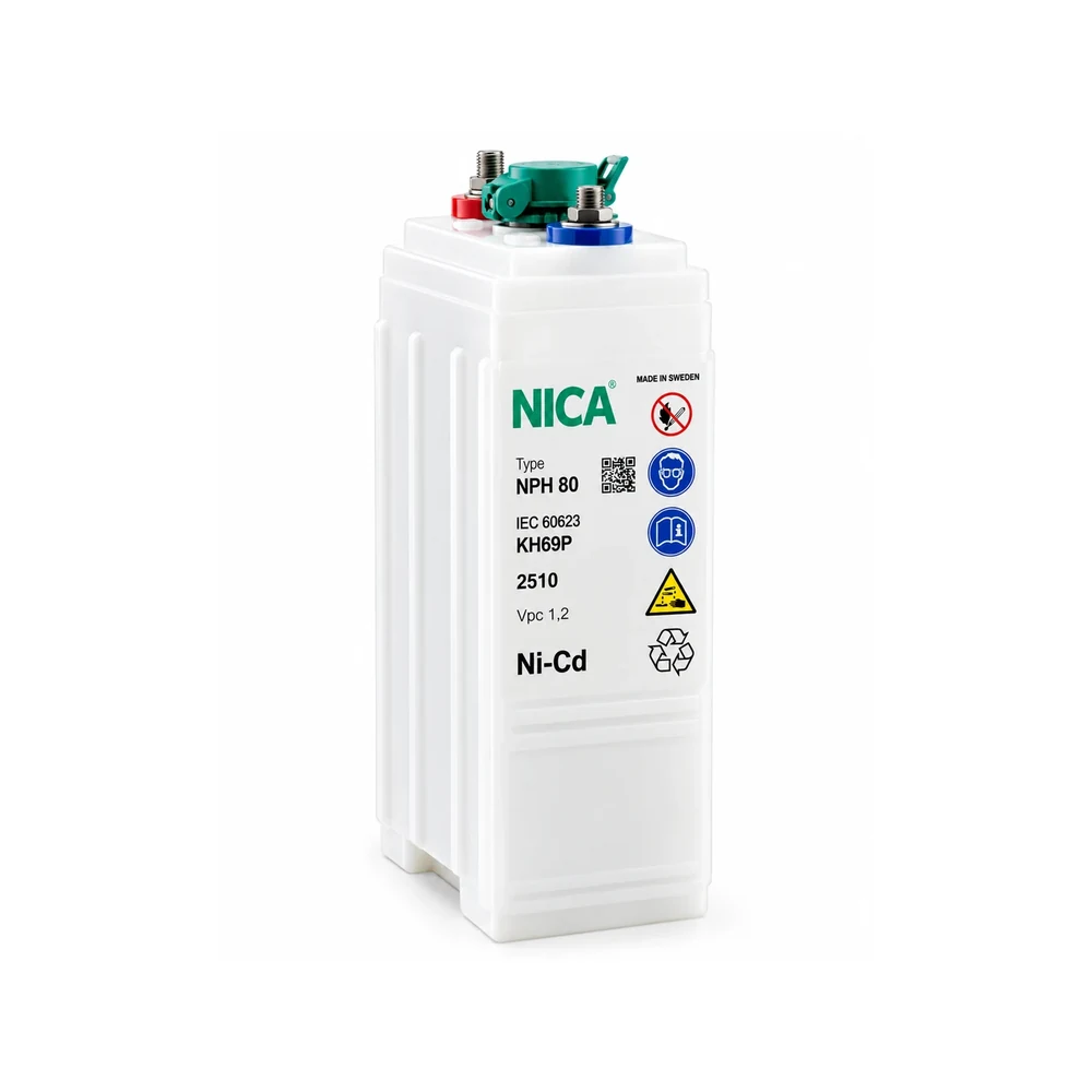 NPH nickel cadmium batteries