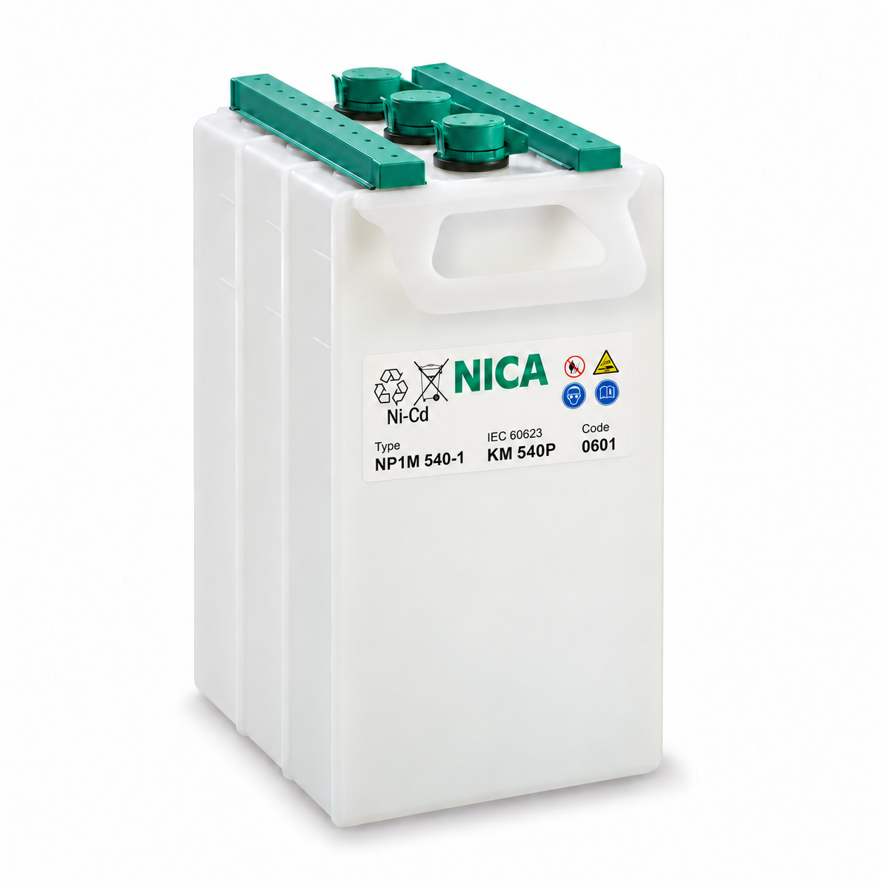 NICA NPIM ultra low maintenance battery