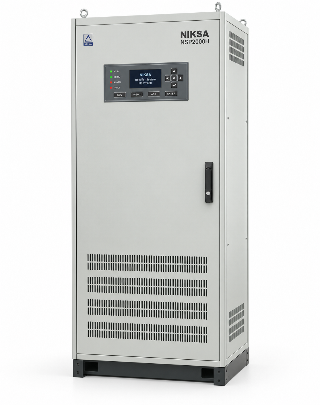 NIKSA NSP2000H switch mode rectifier cabinet